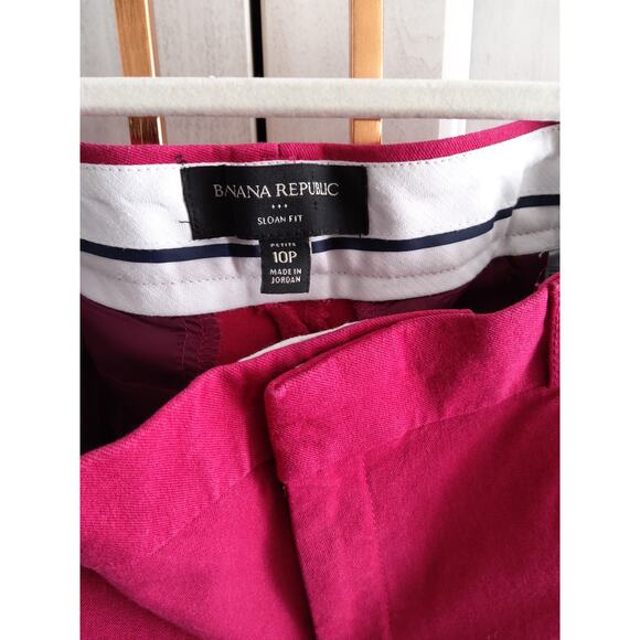 $Barbiecore Cropped Pants 10 Petite Office Siren Pockets Slimming Legally Blonde - Picture 3 of 5